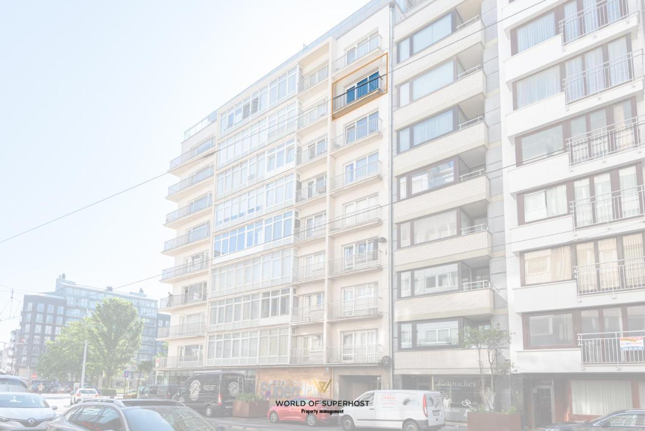 Luxurious Apartment Next To The Sea And City Centre With Free Parking Space Ostende Exterior foto